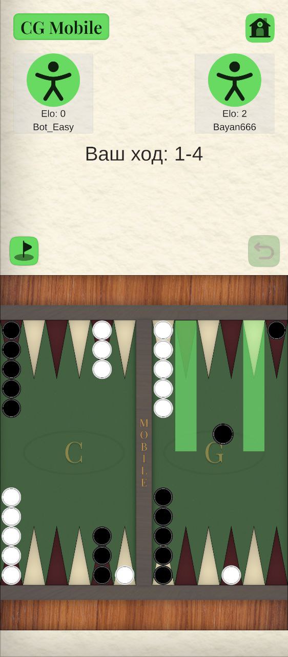 Скриншот игрового процесса CG Mobile